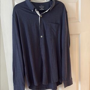 Men's Navy Shirt normal brand